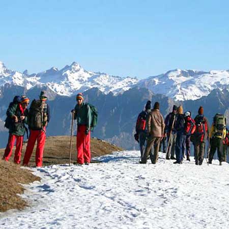 Trekking to Chandertal Lake 